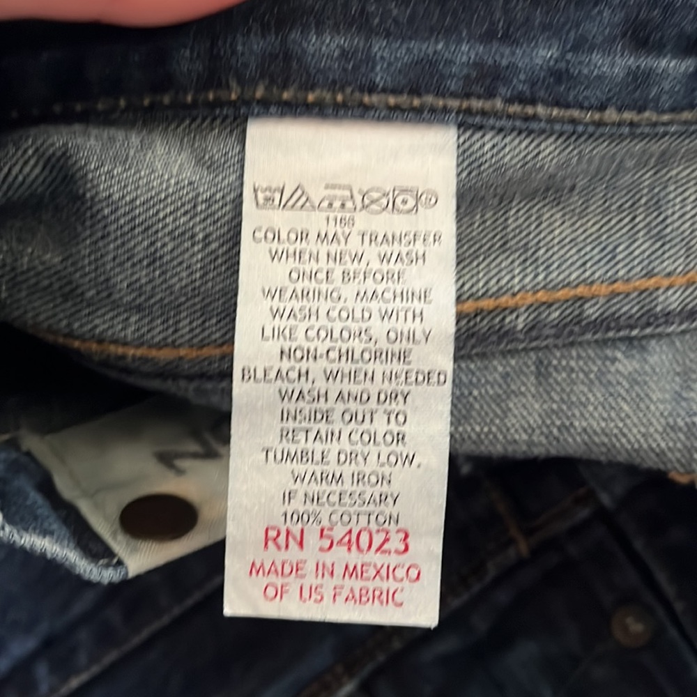 Gap Morrison Straight Leg Button Fly Fall 2007 Da… - image 5